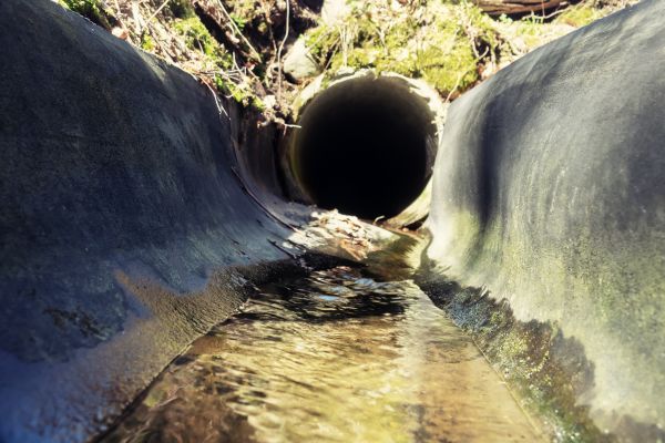 Drainage Swale Installation in Suffolk