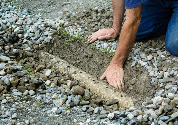 French Ditch Installation in Suffolk