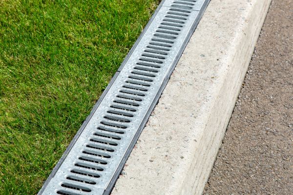 Courtyard Drain Installation in Suffolk