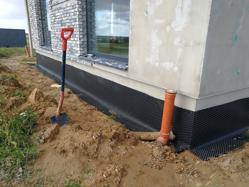 Perimeter Drain Construction